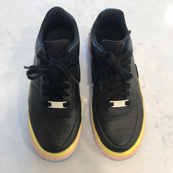 Nike Women’s Air Force 1 Jester ‘Black’ Size 7 - Picture 4 of 12